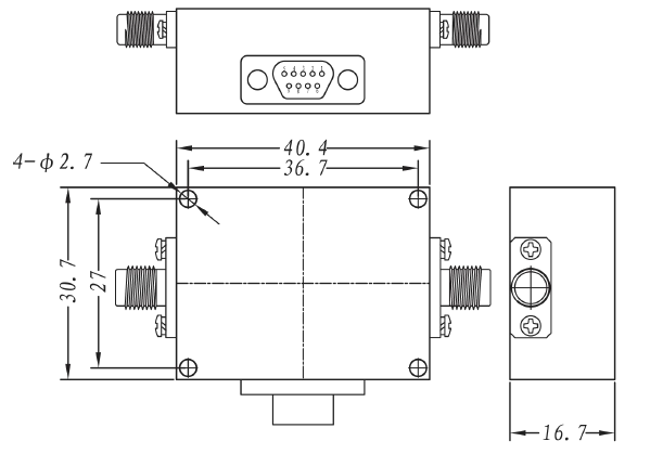 Digital Wideband Attenuation 1-18G