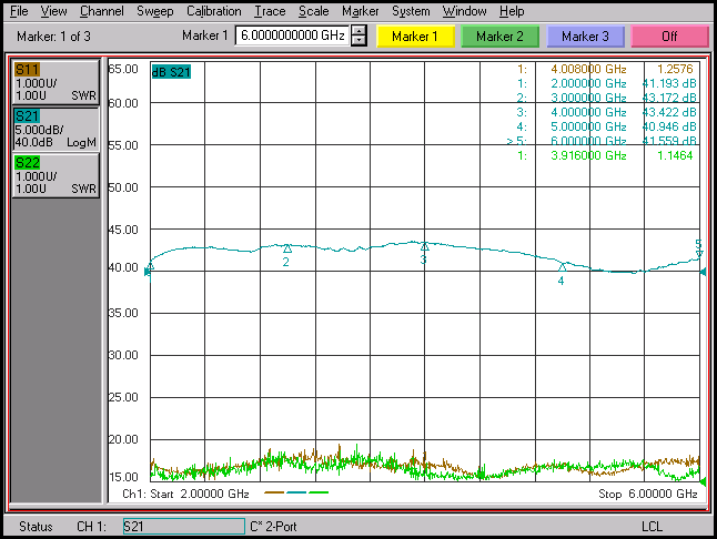 2~6GHz Power Amplifier